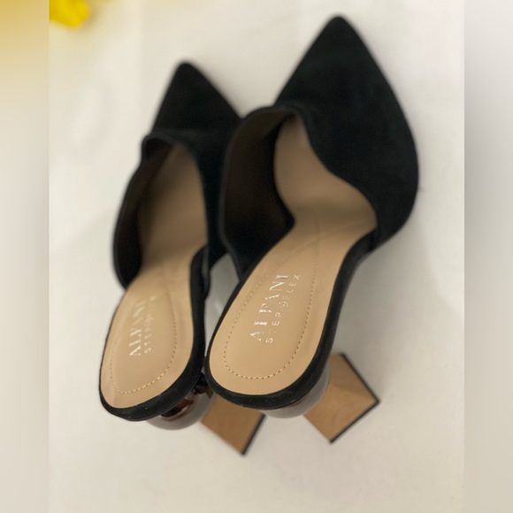 ALFANI Step Flex unique heels shape shoes, rectangular circles heels shoes. 8M - Picture 2 of 5